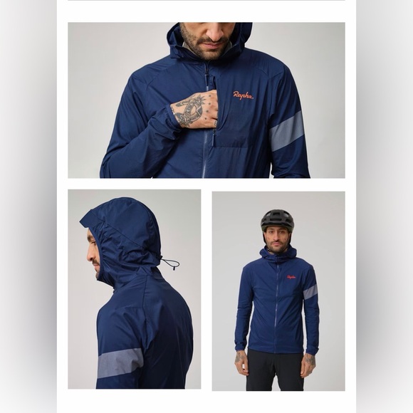 Rapha Other - Rapha Navy Men's Lightweight Trail Jacket size XL